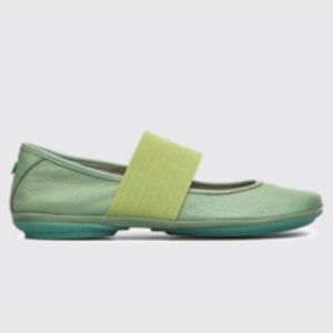 Camper Green Slip-On Flats | 39